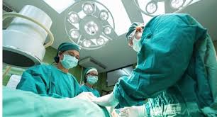 Picture of surgeons operating